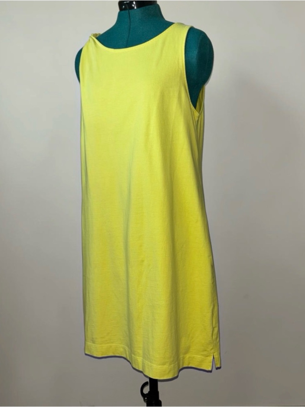 Free Assembly Yellow Sleeveless Shift Dress Size M